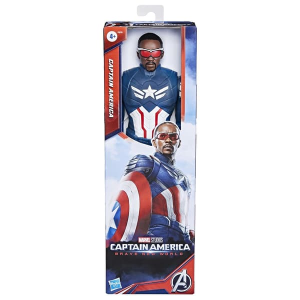 Avengers Titan Hero Figur Captain America multifärg