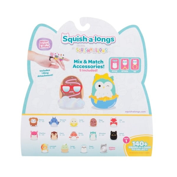 Squishmallows Squish-a-longs 14-pack s1 multifärg