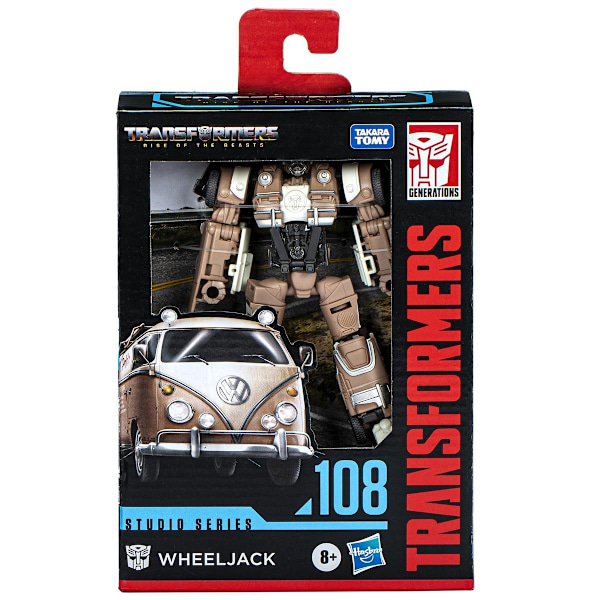 Transformers Studio Series Deluxe Class Wheeljack 108 multifärg