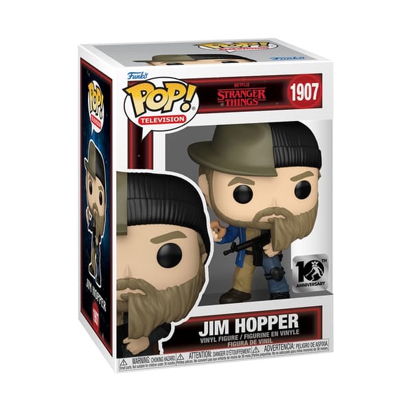 Funko POP! Television Stranger Things Jim Hopper 1907 multifärg