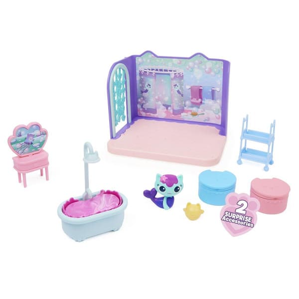 Gabby's Dollhouse MerCat Primp & Pamper Bathroom multifärg
