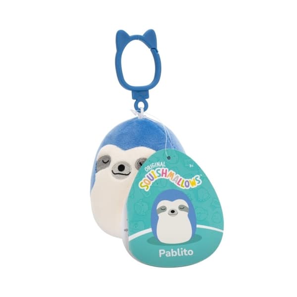 Squishmallows 9cm Clip On P22 Pablito multifärg
