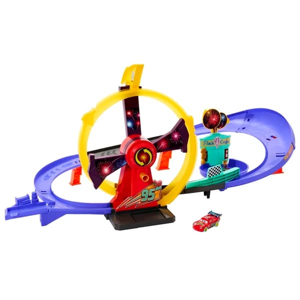 Disney Cars McQueen Celebration Raceway Lekset multifärg