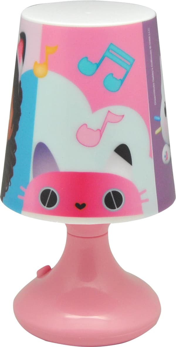 Gabby's Dollhouse Bordslampa Rosa multifärg