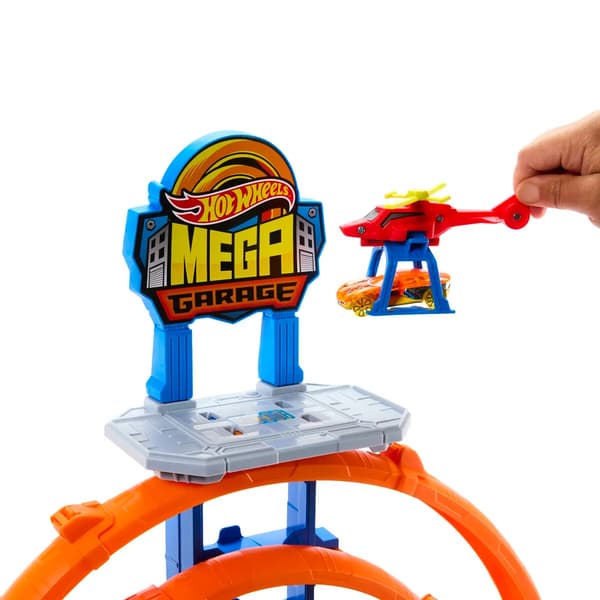 Hot Wheels City Mega Loop Garage multifärg
