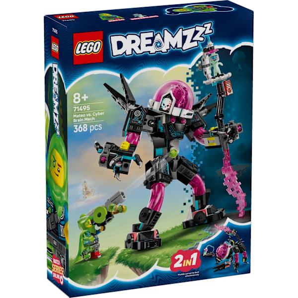 LEGO® DREAMZzz™ Mateo mot cyberhjärnroboten 71495