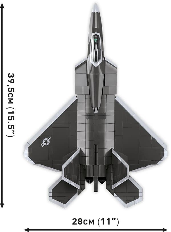 Cobi Lockheed F-22 Raptor 1:48 5855 multifärg
