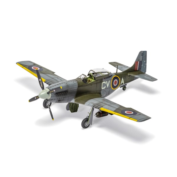 Airfix North American Mustang Mk.IV/P-51K Mustang 1:48 Modellbyggsats multifärg