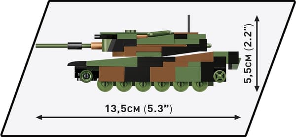 Cobi K2 Black Panther 1:72 3107 multifärg