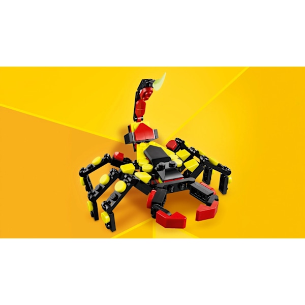 LEGO® Creator 3in1 Vilda djur: överraskande spindel 31159