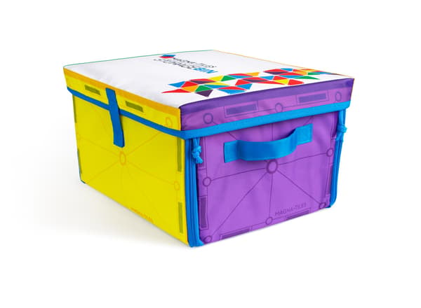 Magna-Tiles Storage Bin Förvaringslåda/Lekmatta multifärg