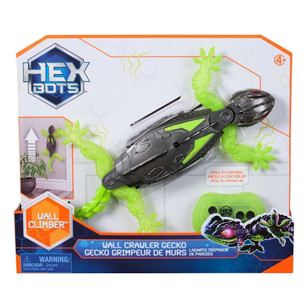 Hex Bots Wall Crawler Gecko Radiostyrd multifärg