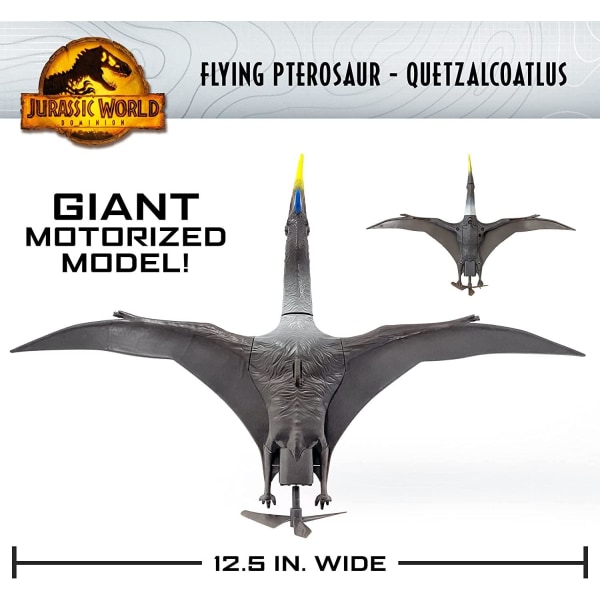 Jurassic World Power Flight Dinosaur The Quetzalcoatus multifärg