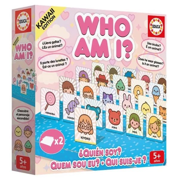 Educa Who Am I? Kawaii multifärg