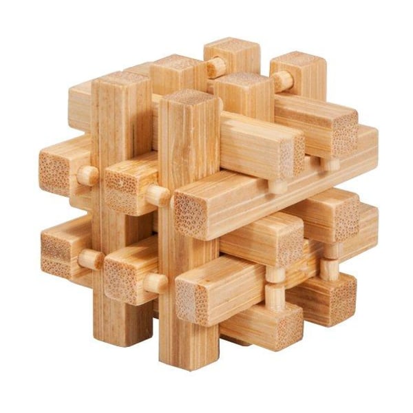 IQ-test Bambu 3D-pussel i metallask Försegling multifärg