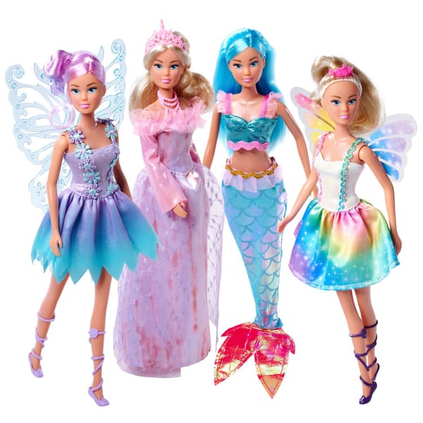 Steffi Love Fantasy Collection 4-pack Dockor multifärg