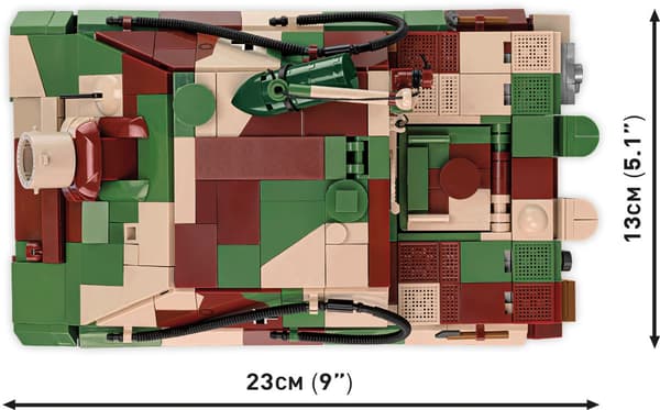 Cobi 38cm Sturmmörser Sturmtiger 1:28 2585 multifärg
