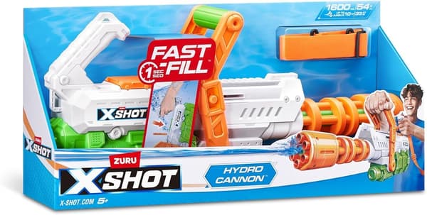 X-Shot Hydro Cannon Vattenblaster multifärg