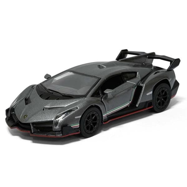 Lamborghini Veneno Bil med pullback Vinröd Vin, röd