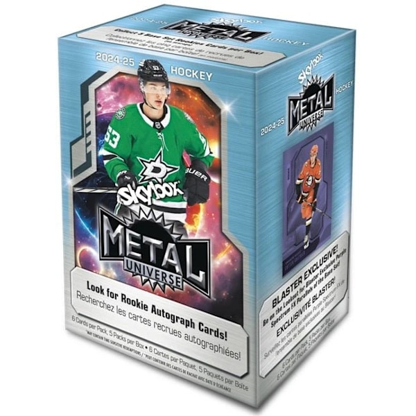 Upper Deck 2024-25 NHL Skybox Metal Universe Blaster Box multifärg