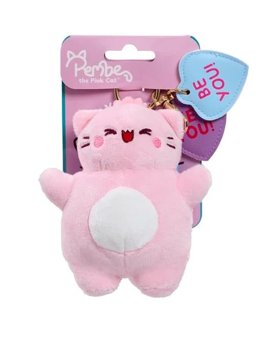 Pembe Nyckelring Plush 12cm Hey You! Be You! multifärg