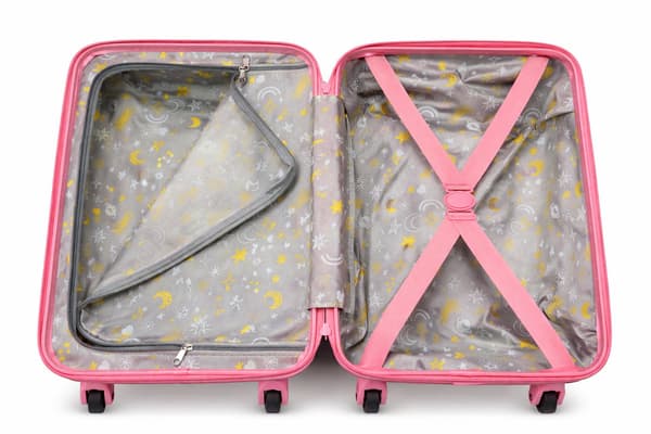 Resväska Barn 28l Rosa Sjöjungfru
