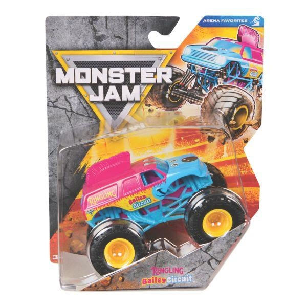 Monster Jam 1:64 S44 Ringling Bailey Circuit multifärg