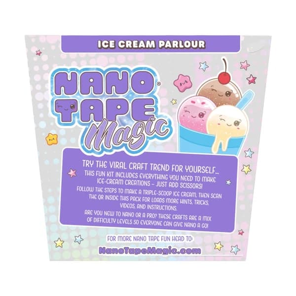 Nano Tape Magic Deluxe Ice Cream Parlour multifärg