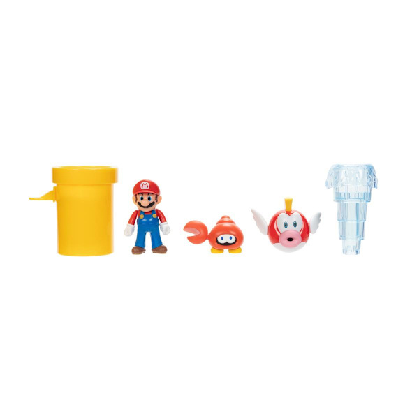 Super Mario Sparkling Waters Diorama Lekset multifärg