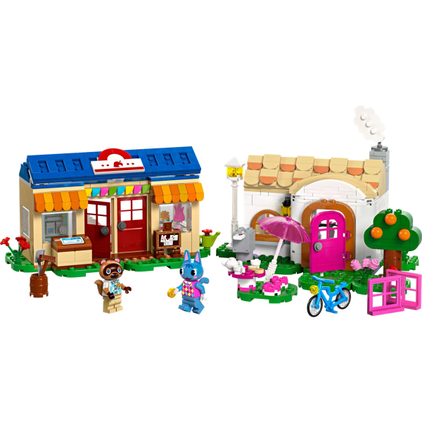 LEGO® Animal Crossing™ Nook's Cranny & huset där Rosie bor 77050 multifärg