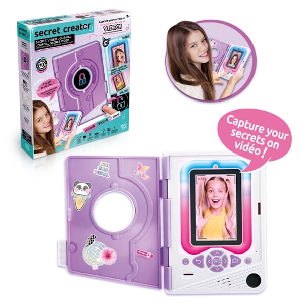 Creator Secret Video Journal multifärg