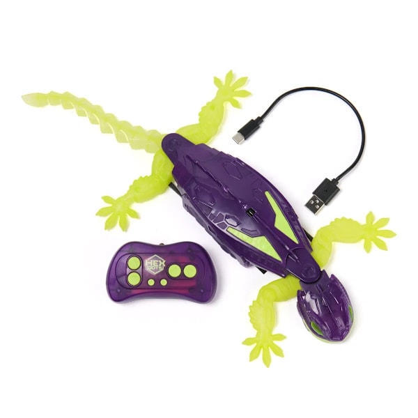Hex Bots Wall Crawler Glowing Gecko Radiostyrd multifärg