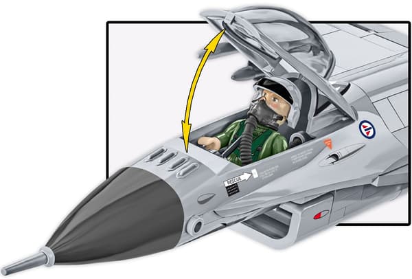 Cobi F-16AM Fighting Falcon 1:48 multifärg
