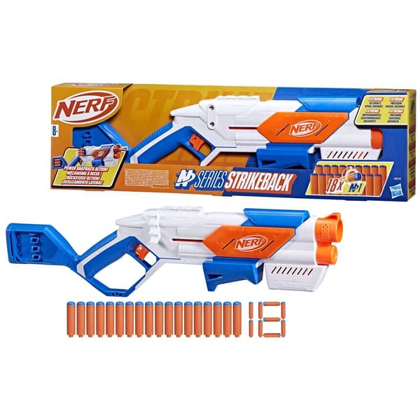 NERF N-Series Strikeback multifärg