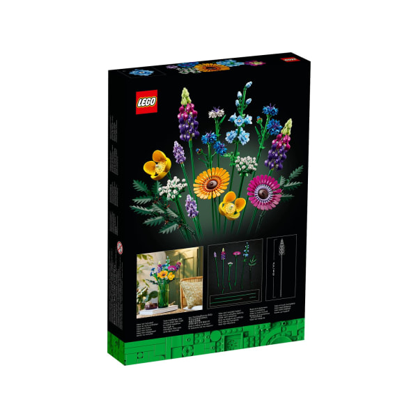 LEGO® icons Bukett med vilda blommor 10313 multifärg