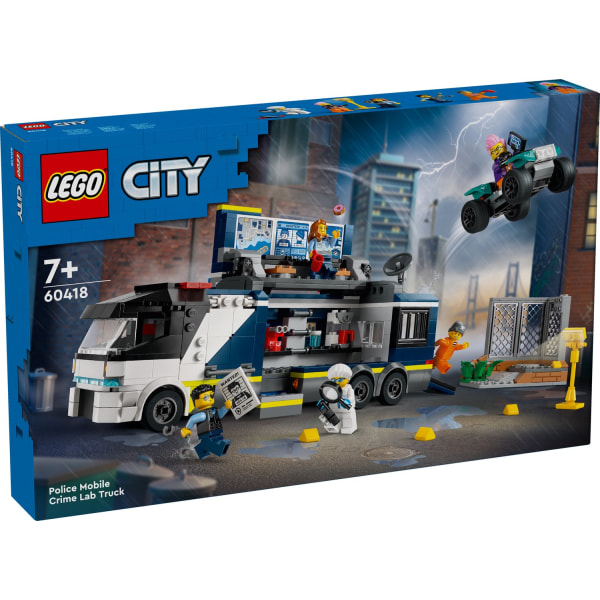 LEGO® City Polisens mobila laboratoriebil 60418