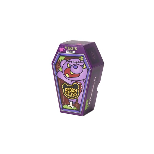Deddy Bears Coffin S5 15cm Virus multifärg