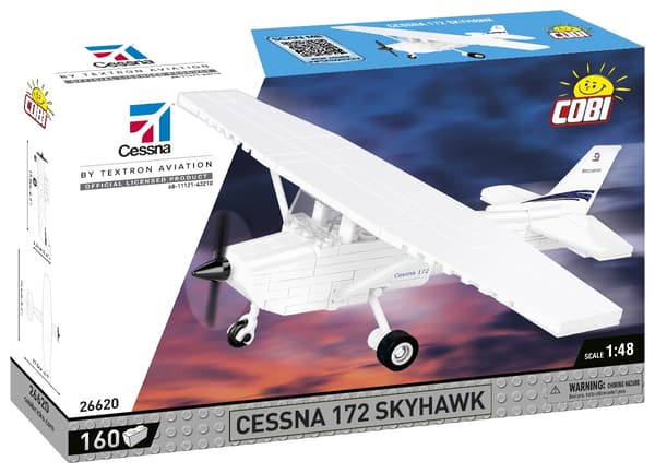 Cobi Cessna 172 Skyhawk White 1:48 26620 multifärg