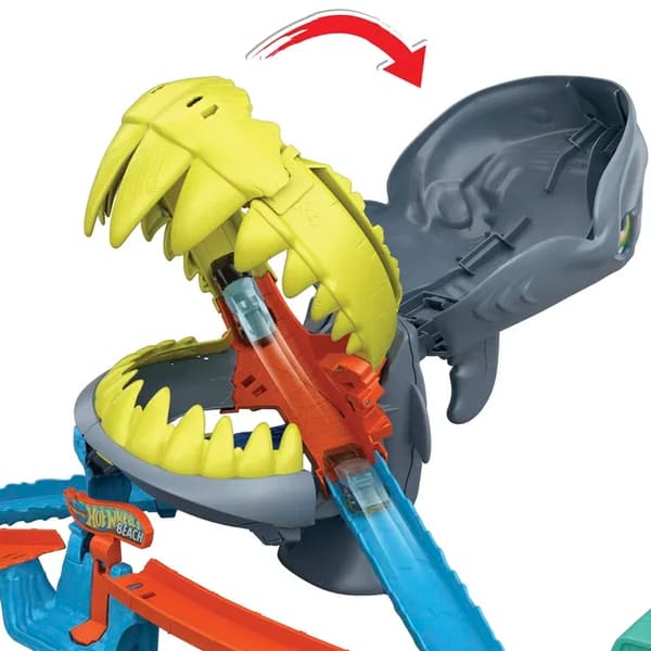Hot Wheels City Shark Chomp Beach multifärg