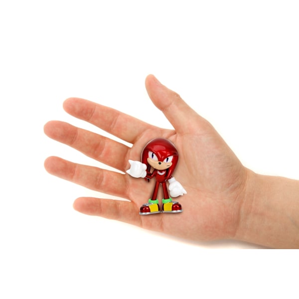 Sonic the Hedgehog Metallfigur 1-pack 2,5” Knuckles The Echidna multifärg