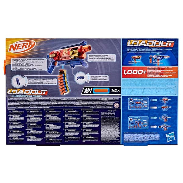 Nerf Loadout Shadowspeed Recon multifärg