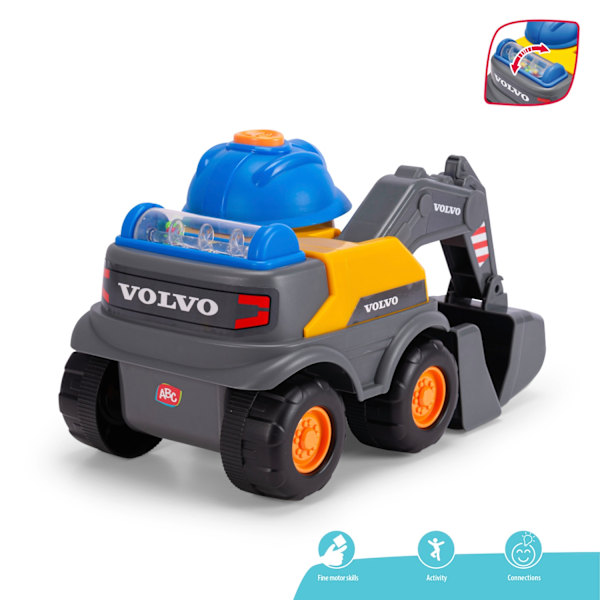 ABC Danny Digger Volvo Grävmaskin multifärg