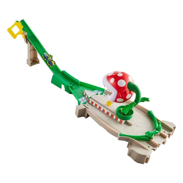 Hot Wheels Mario Kart Piranha plant slide Track Set multifärg