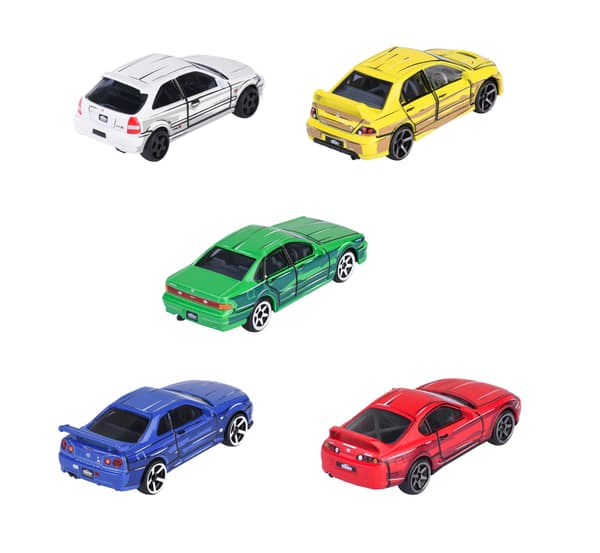 Majorette Japan Series Giftpack 5-pack multifärg