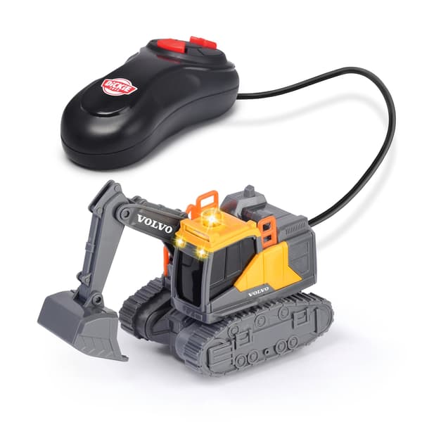Dickie Toys Mini Grävskopa Trådstyrd multifärg