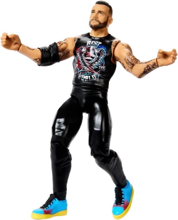 WWE Main Event Series Figur CM Punk multifärg
