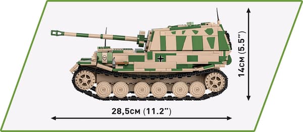 Cobi Sd.Kfz. 184 Ferdinand 1:28 2583 multifärg