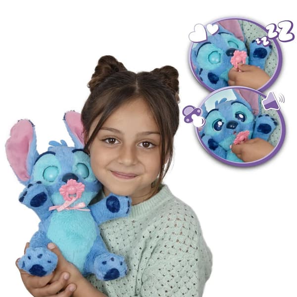 Baby Paws Stitch i väska multifärg