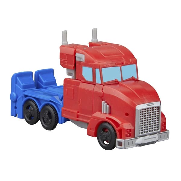 Transformers Earthspark Optimus Prime Battle Trailer multifärg