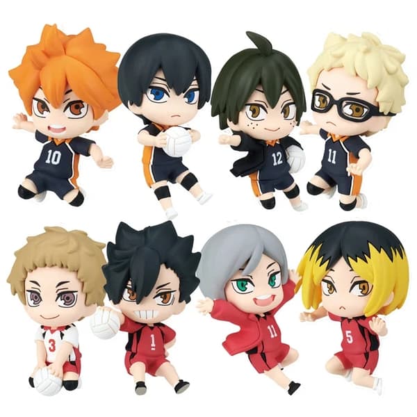 Twinchees Haikyu Defofig Dangler Minifigur multifärg